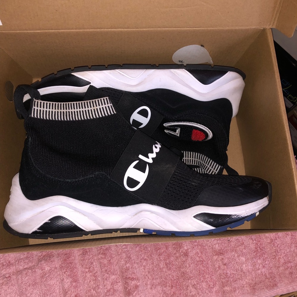 Mens Champion Rally Pro Athletic Shoe - Black